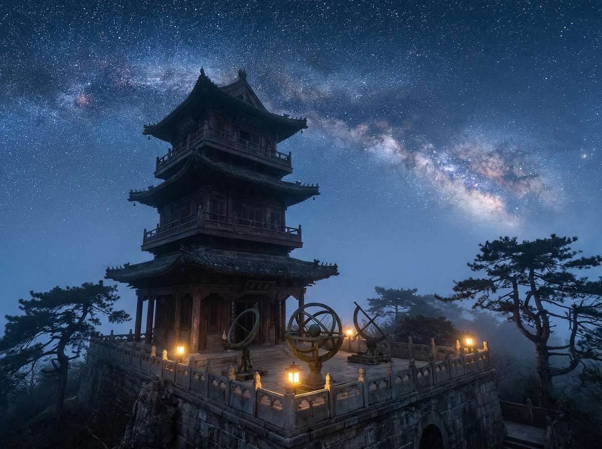 古代天文观测台 - 南宫体育 灵台观象